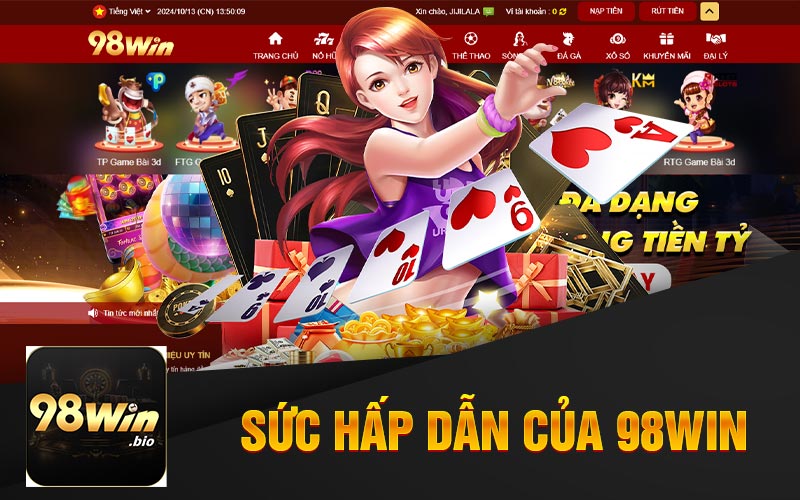 Sức Hấp Dẫn Của Nhà Cái 98Win